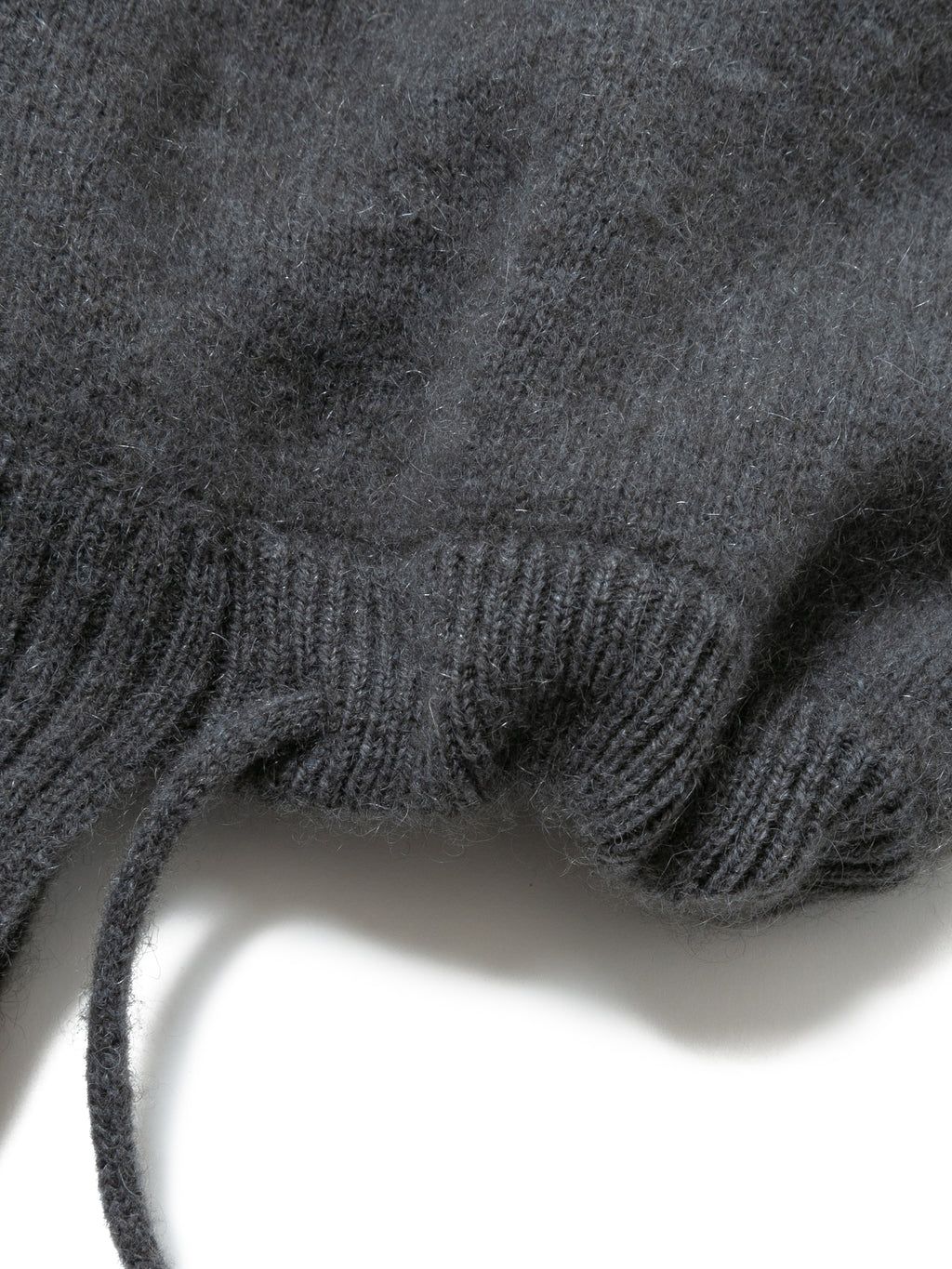 LOVER HOODED YAK WOOL KNIT AM-K0108 Gray