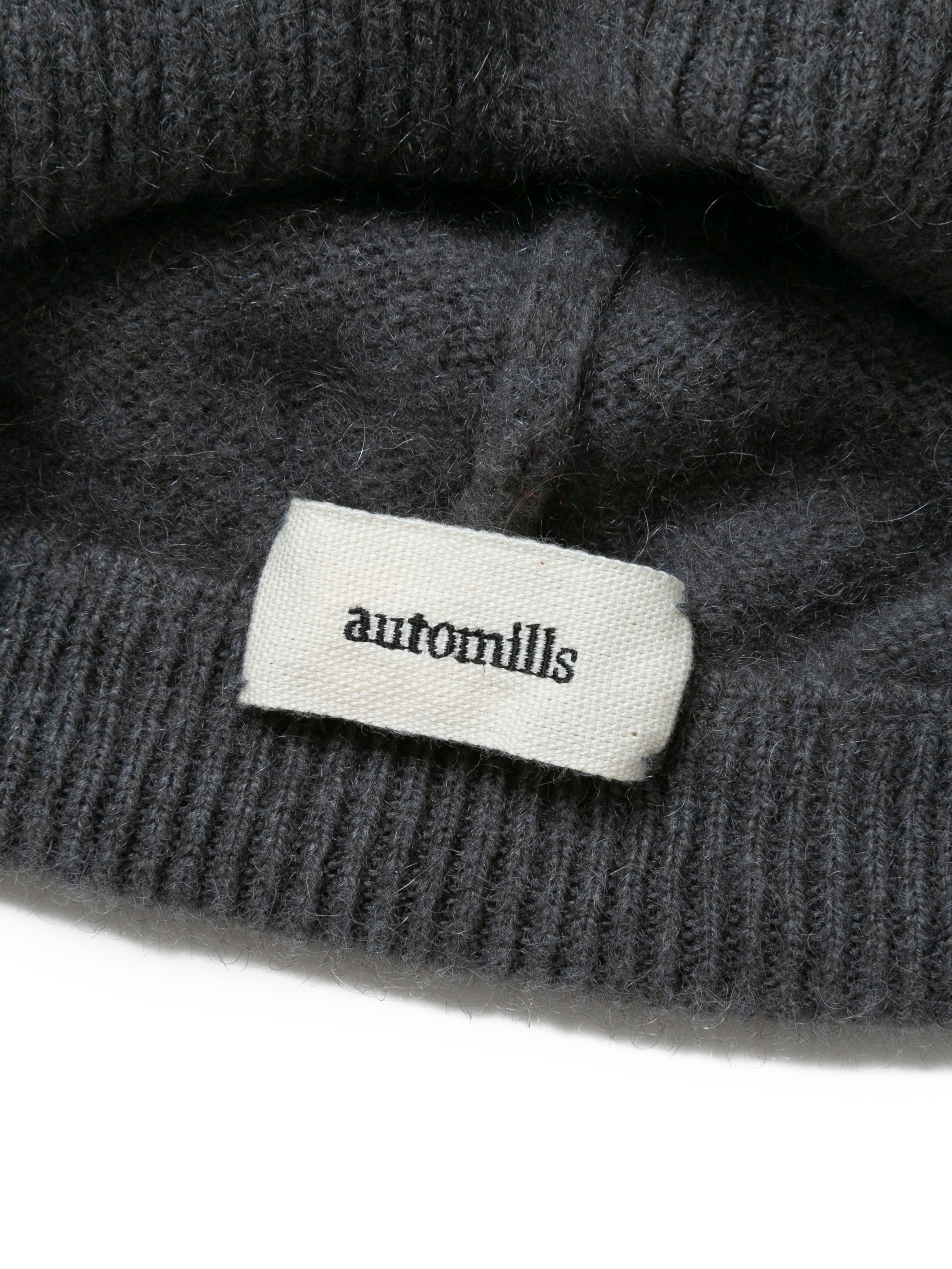 LOVER HOODED YAK WOOL KNIT AM-K0108 Gray