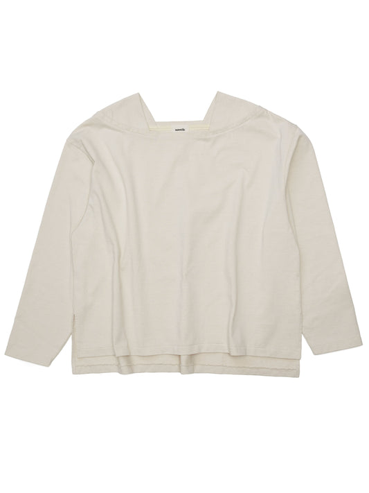 BAGGY BOAT L/S TEE COTTON JERSEY AM-C0205 Natural