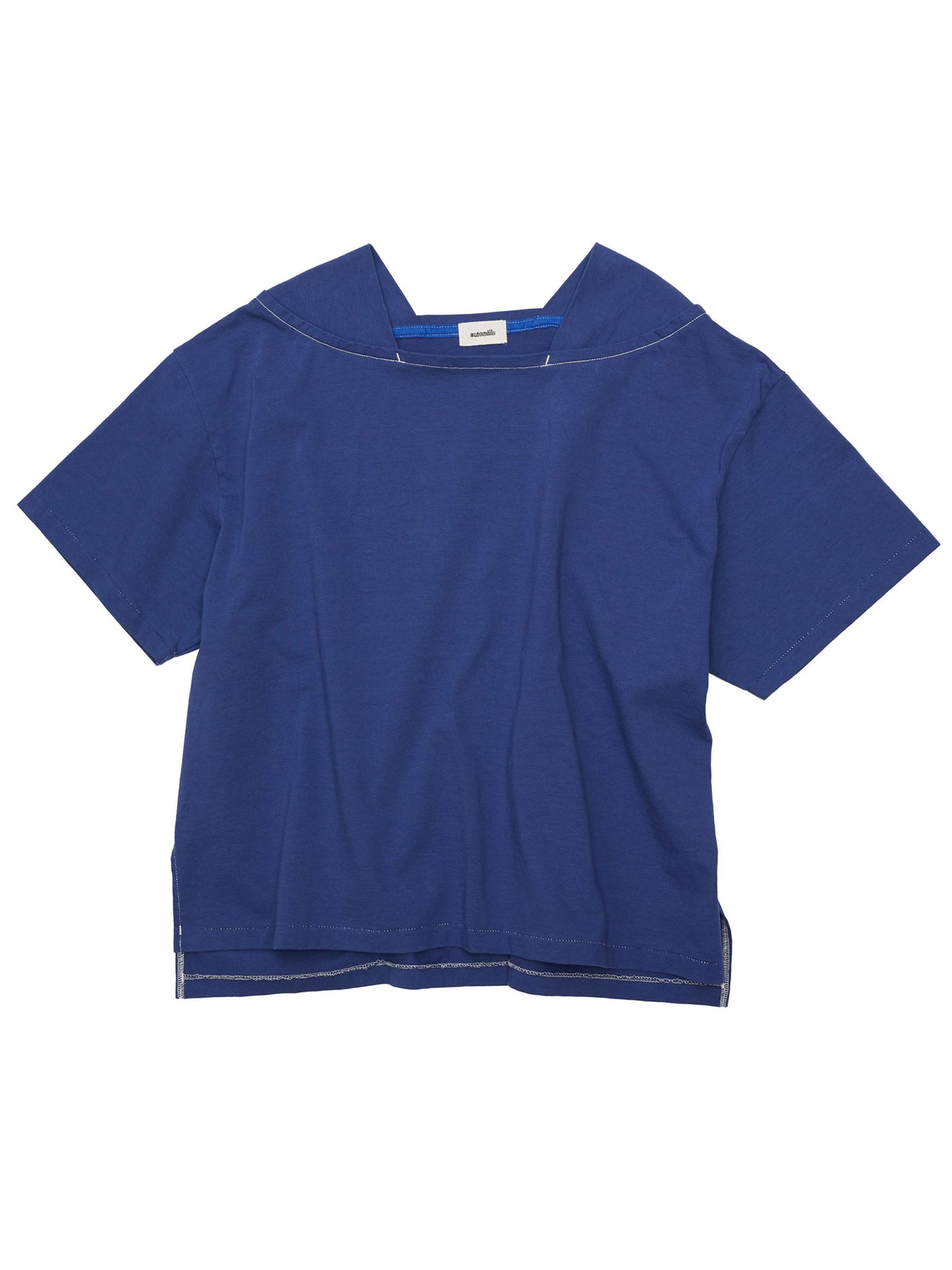 BAGGY BOAT S/S TEE COTTON JERSEY AM-C0206 Blue