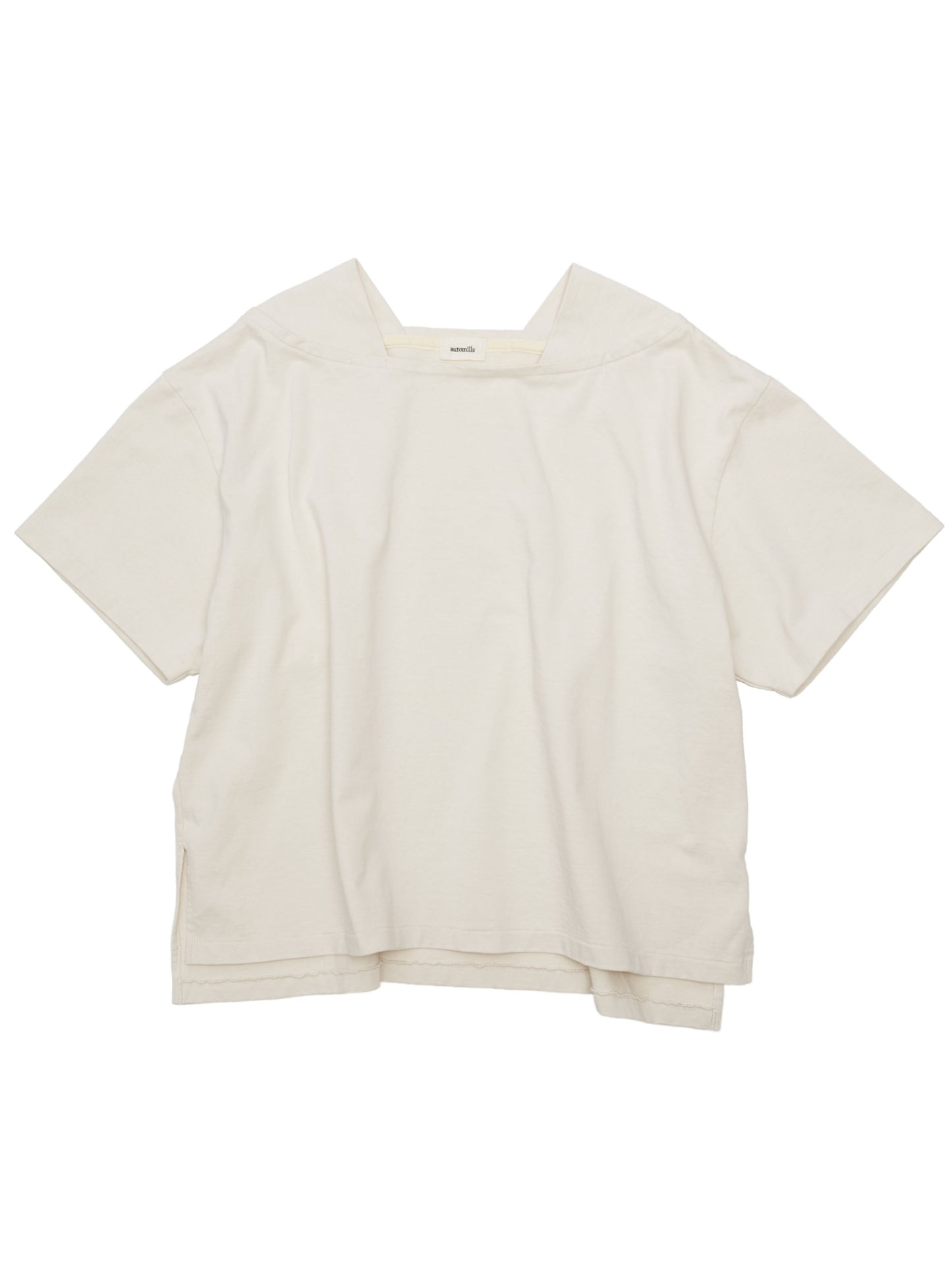 BAGGY BOAT S/S TEE COTTON JERSEY AM-C0206 Natural
