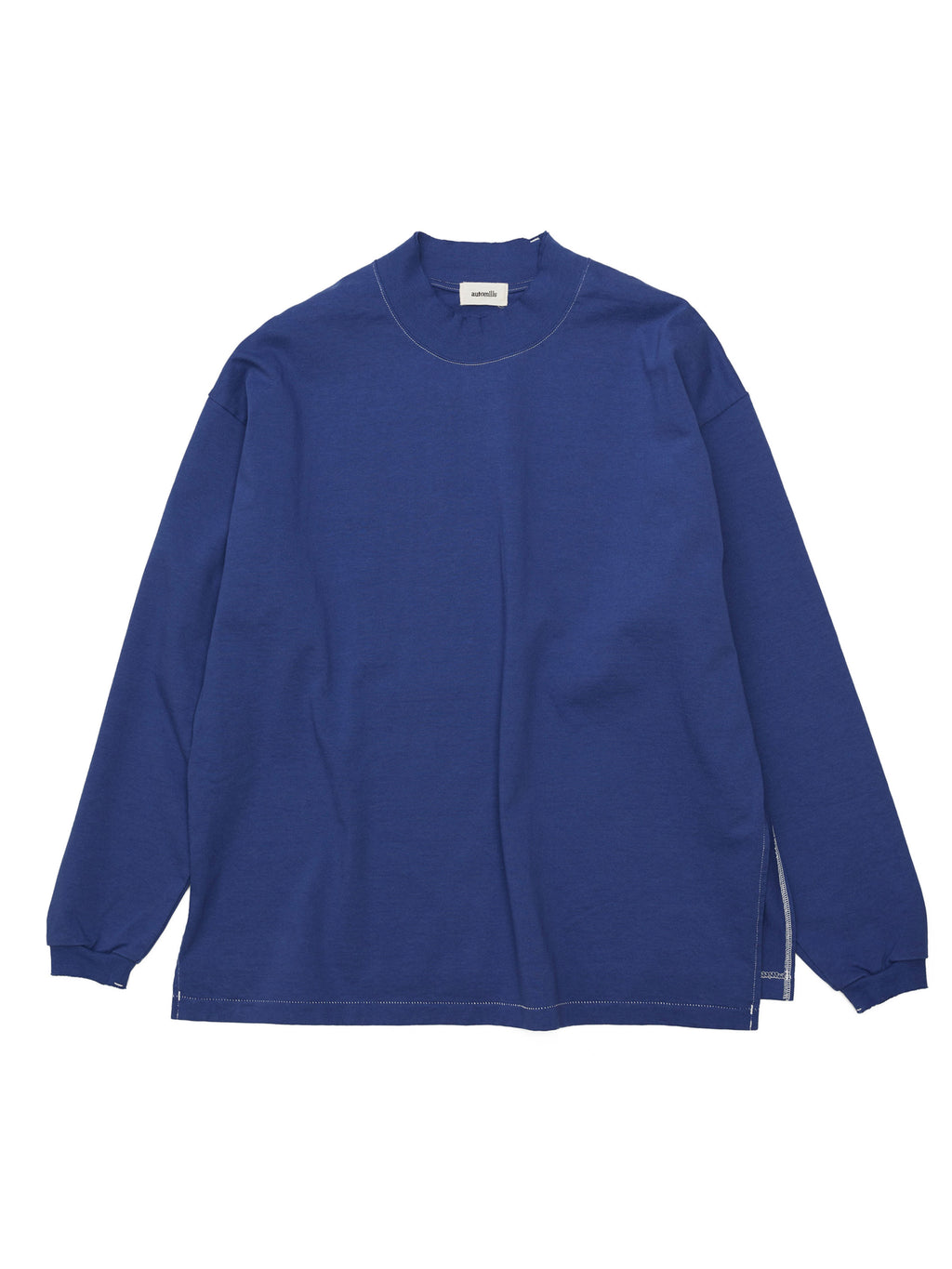 BAGGY L/S TEE COTTON JERSEY AM-C0207 Blue