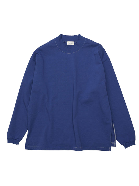 BAGGY L/S TEE COTTON JERSEY AM-C0207 Blue