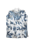 BAGGY N/S TEE COTTON JERSEY w/ TIE DYE AM-C0212 Blue