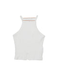 LOVER CAMISOLE RIB STRETCH JERSEY AM-C0216 White