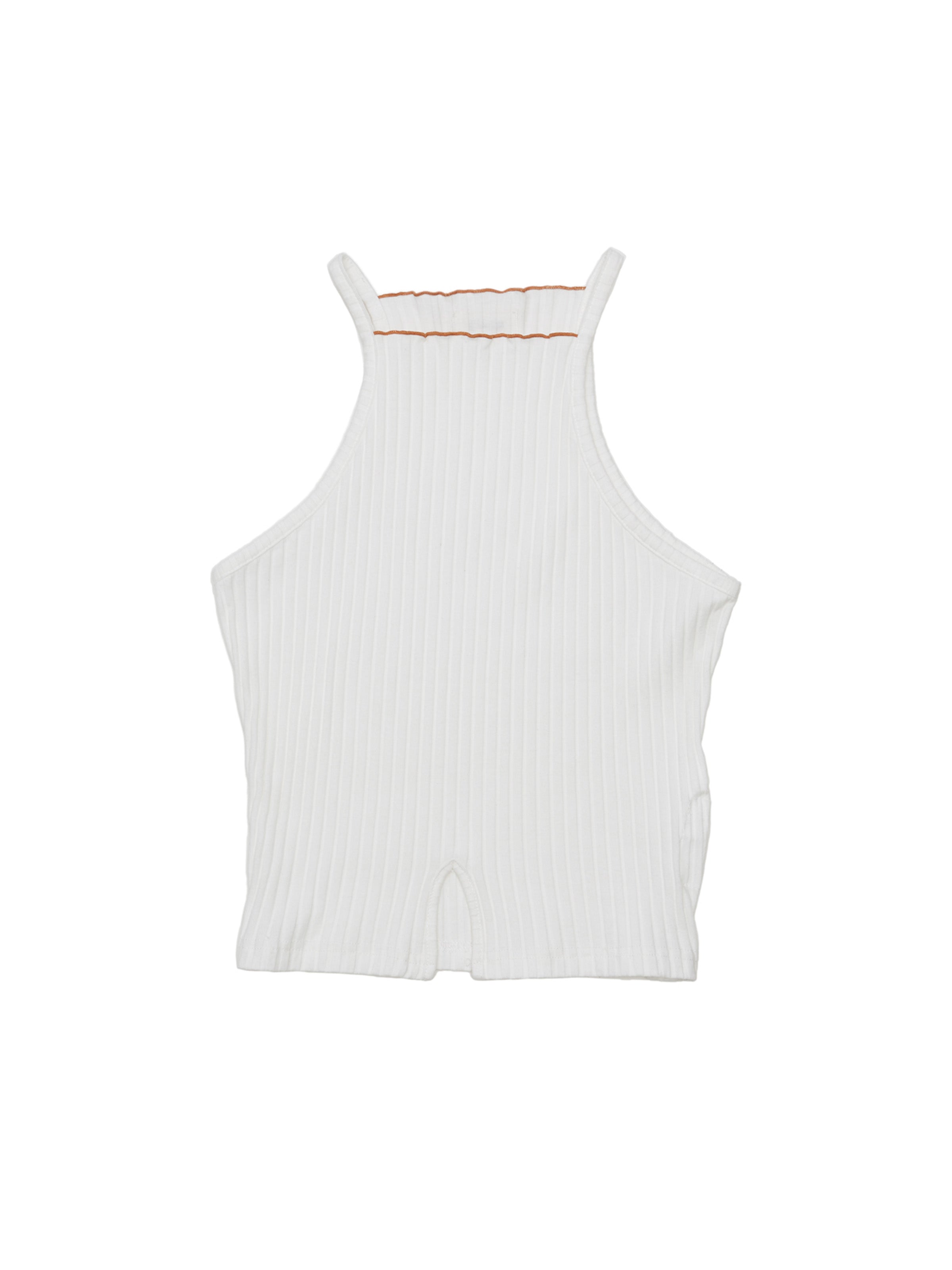 LOVER CAMISOLE RIB STRETCH JERSEY AM-C0216 White