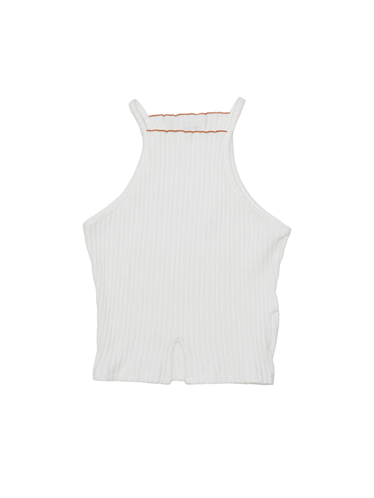 LOVER CAMISOLE RIB STRETCH JERSEY AM-C0216 White