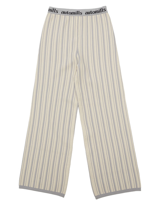 PHAT STRIPE PANTS RAYON MIX YARN AM-K0204 Nat/Gry